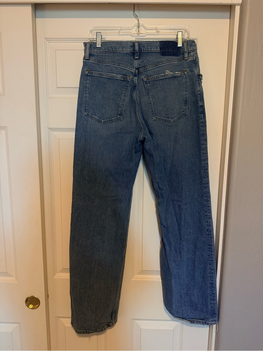 Abercrombie & Fitch Classic Straight-Leg Indigo Jeans